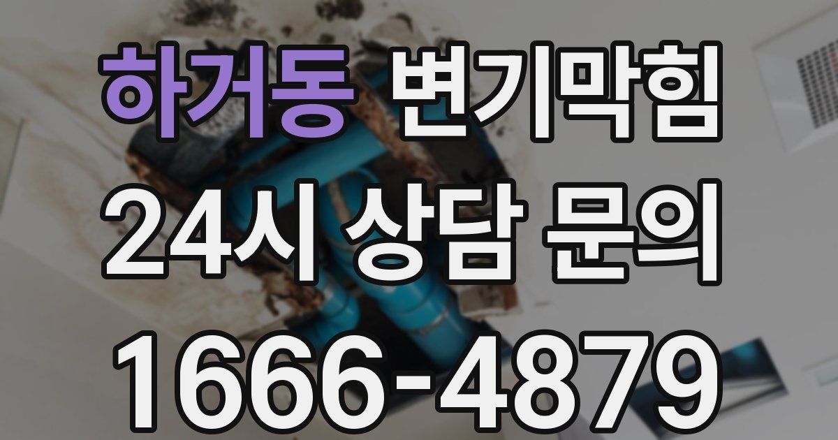 하거동 변기