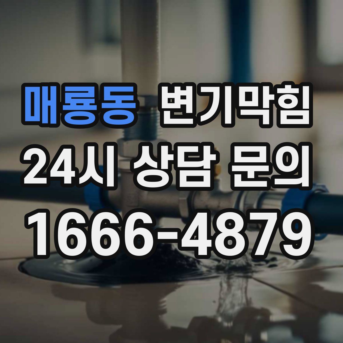 매룡동 변기막힘