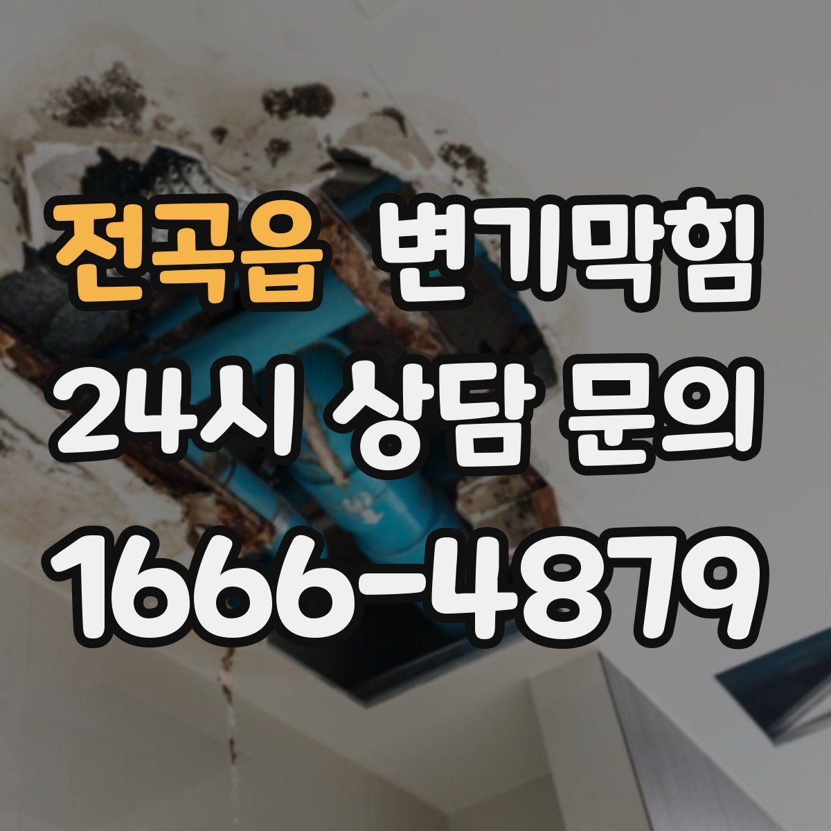 전곡읍 변기막힘