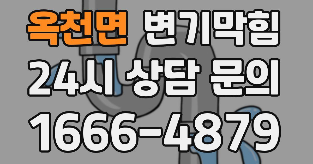 옥천면 변기