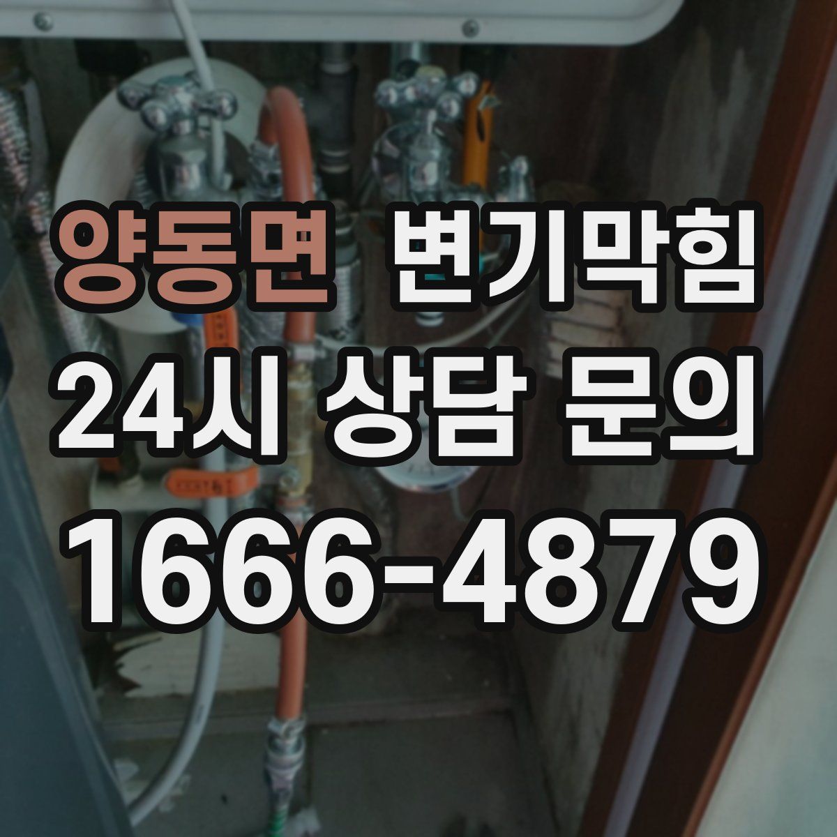 양동면 변기막힘