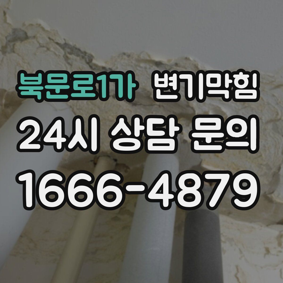 북문로1가 변기막힘
