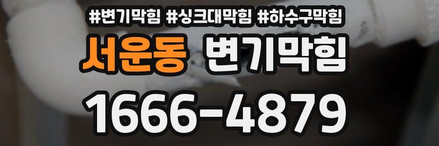 변기막힘