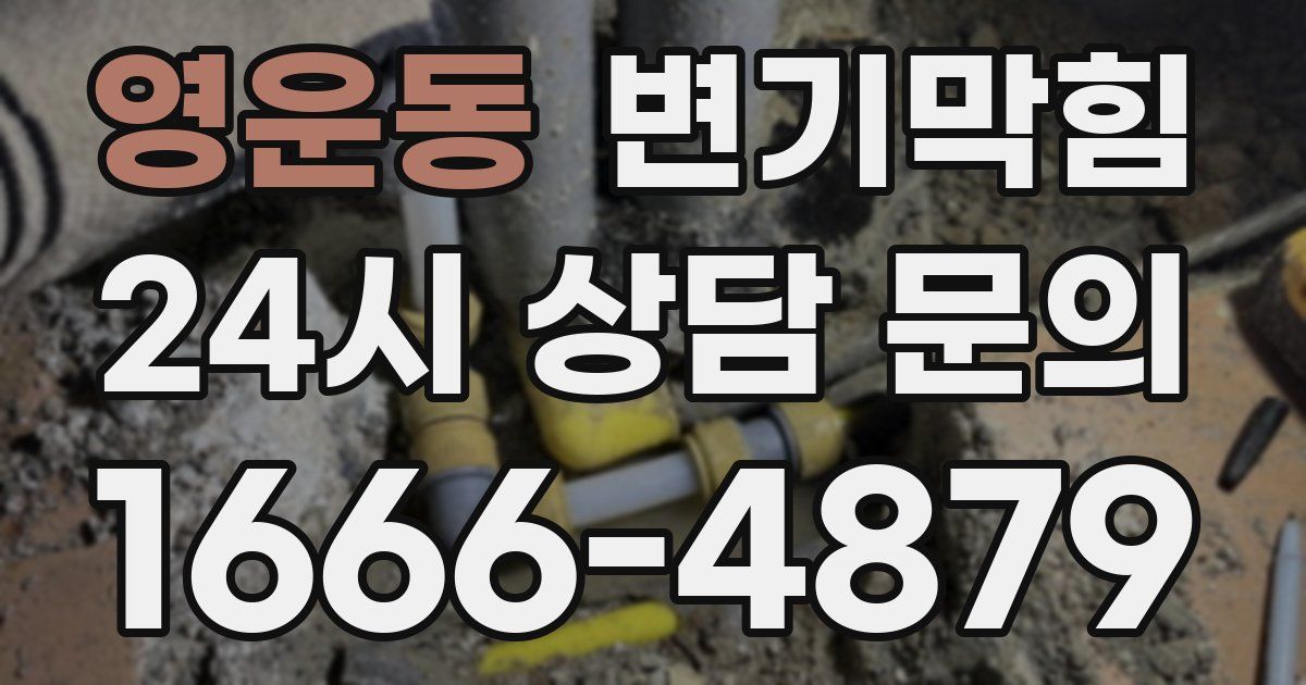 영운동 변기