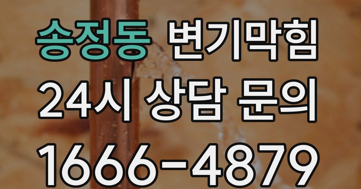 송정동 변기