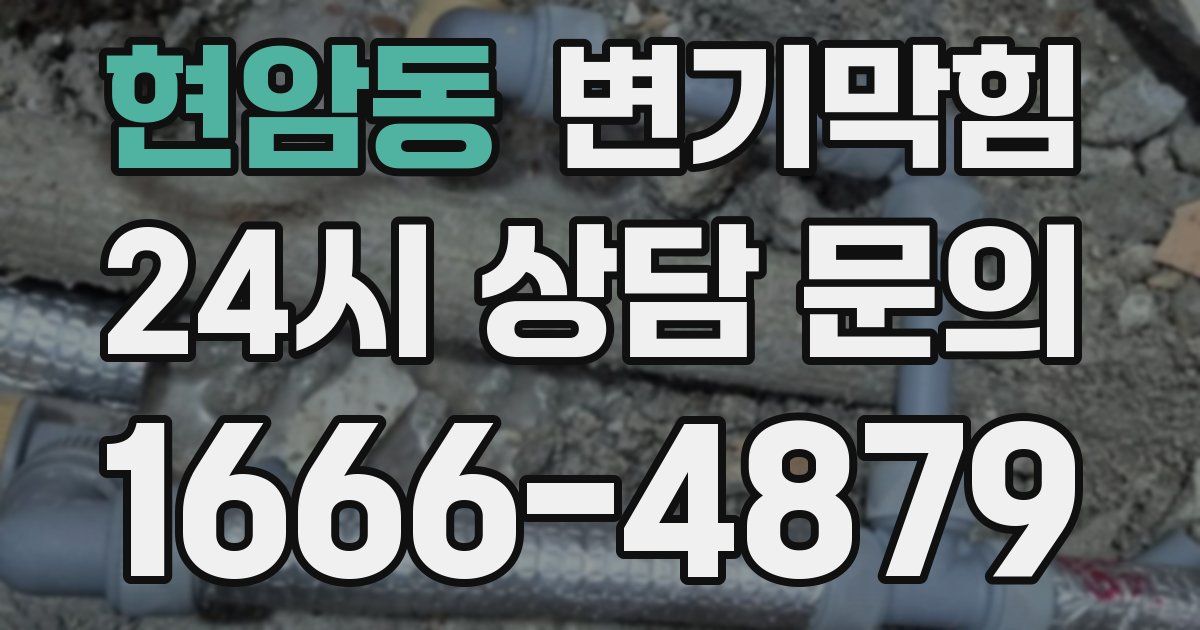 현암동 변기