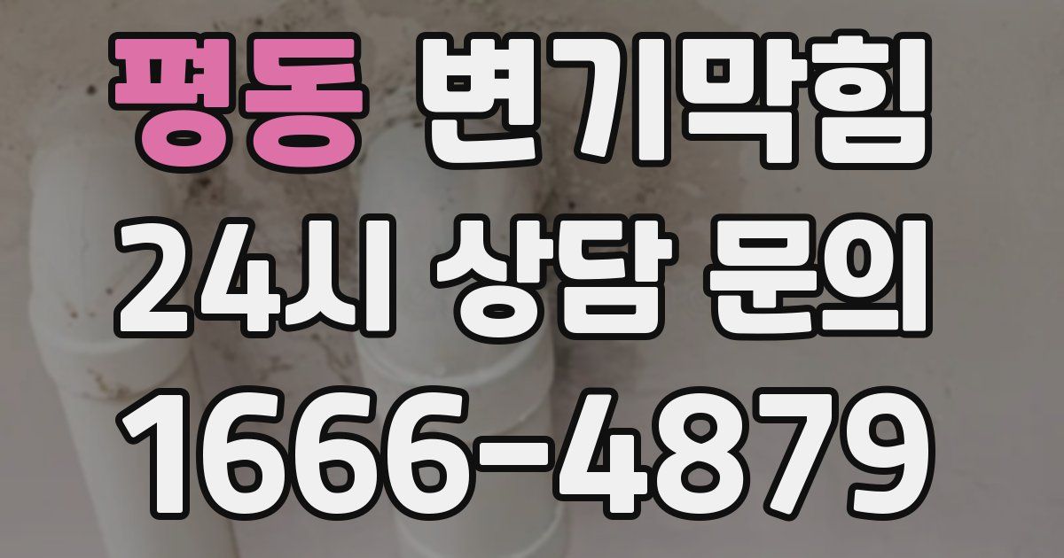 평동 변기