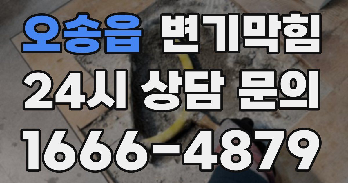 오송읍 변기