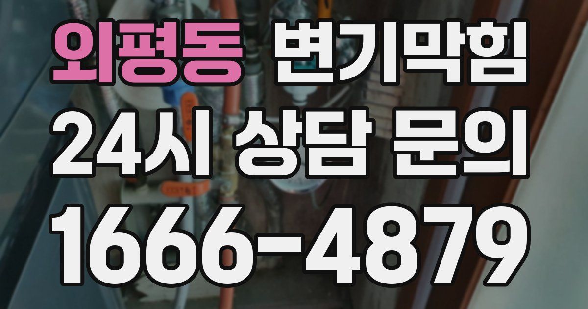 외평동 변기