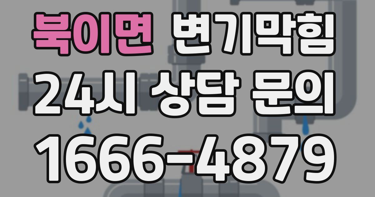북이면 변기