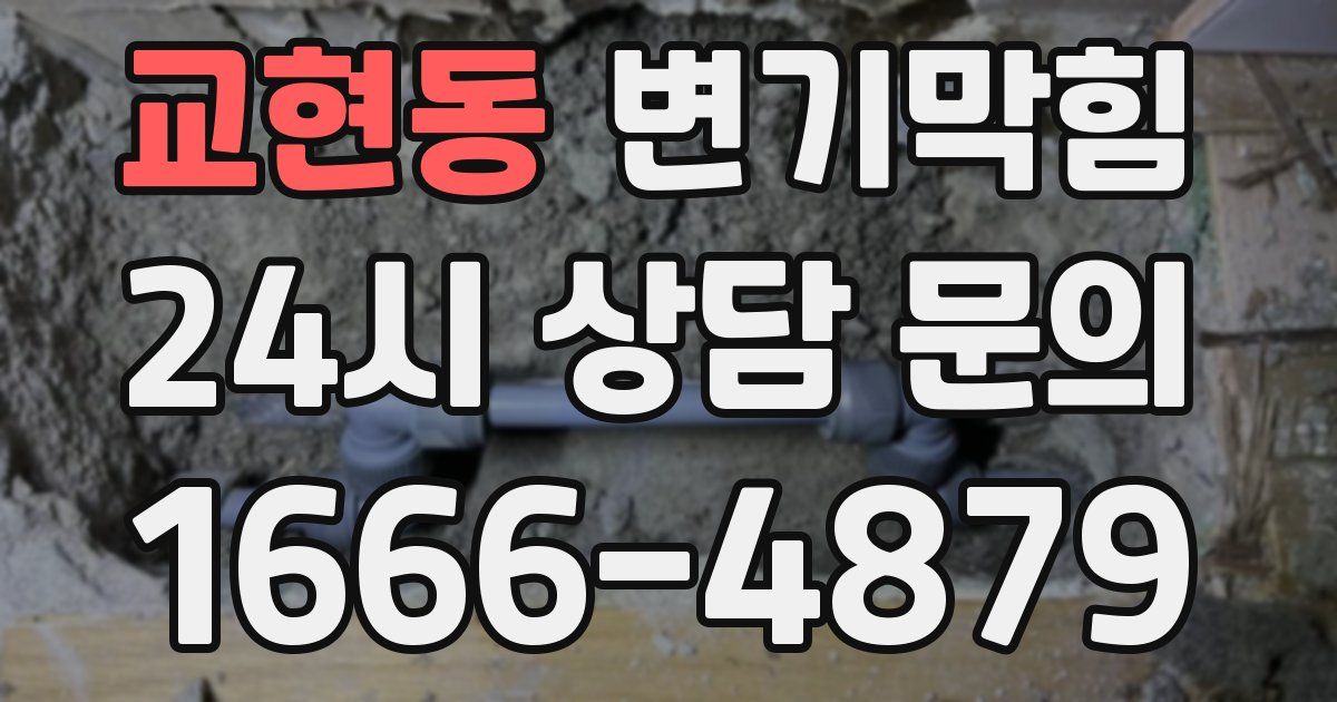 교현동 변기