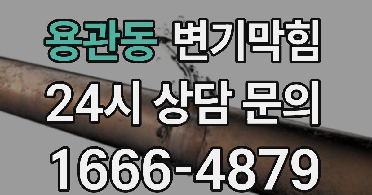 용관동 변기