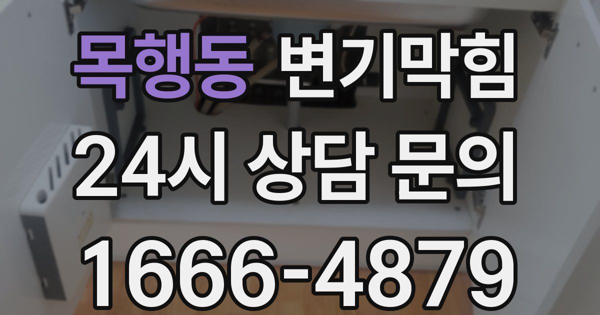 목행동 변기