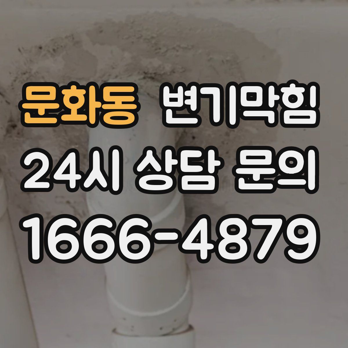 문화동 변기막힘