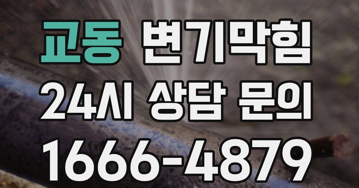 교동 변기