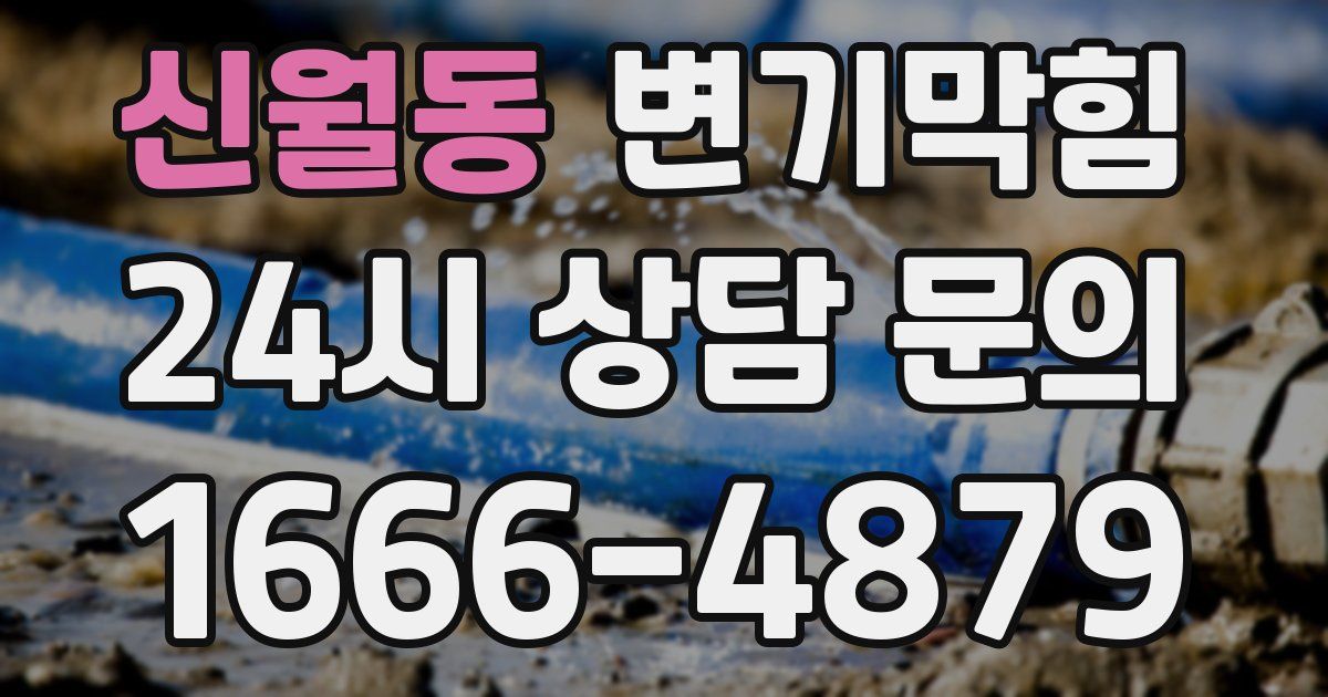 신월동 변기