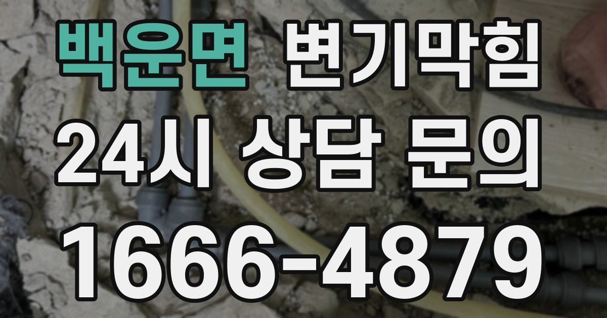 백운면 변기