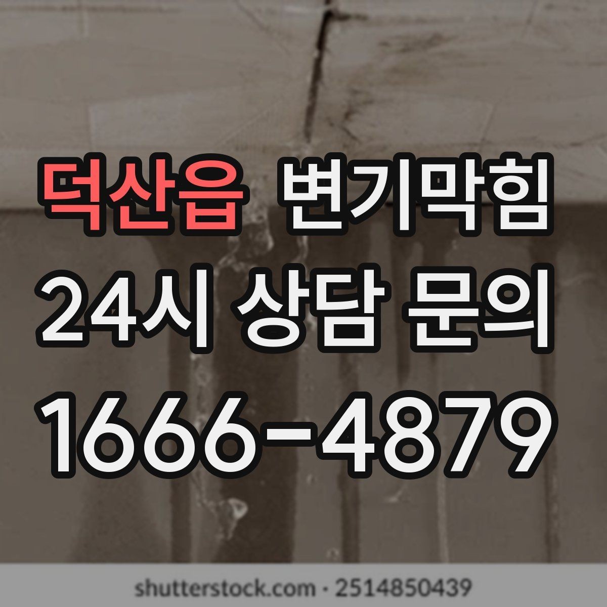 덕산읍 변기막힘 빌라 수봉 유지로 향 안정