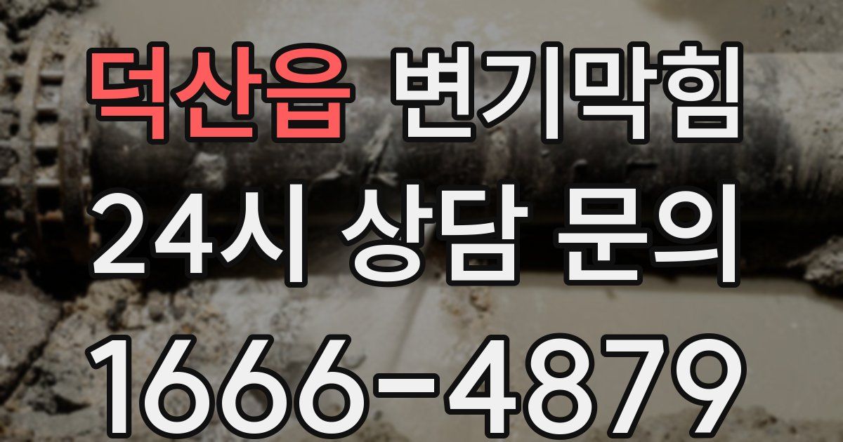 덕산읍 변기