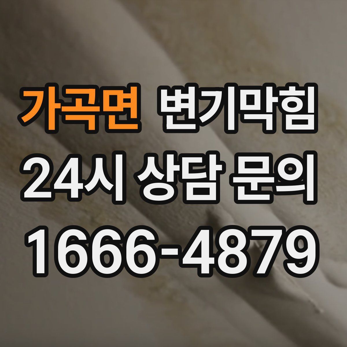 가곡면 변기막힘