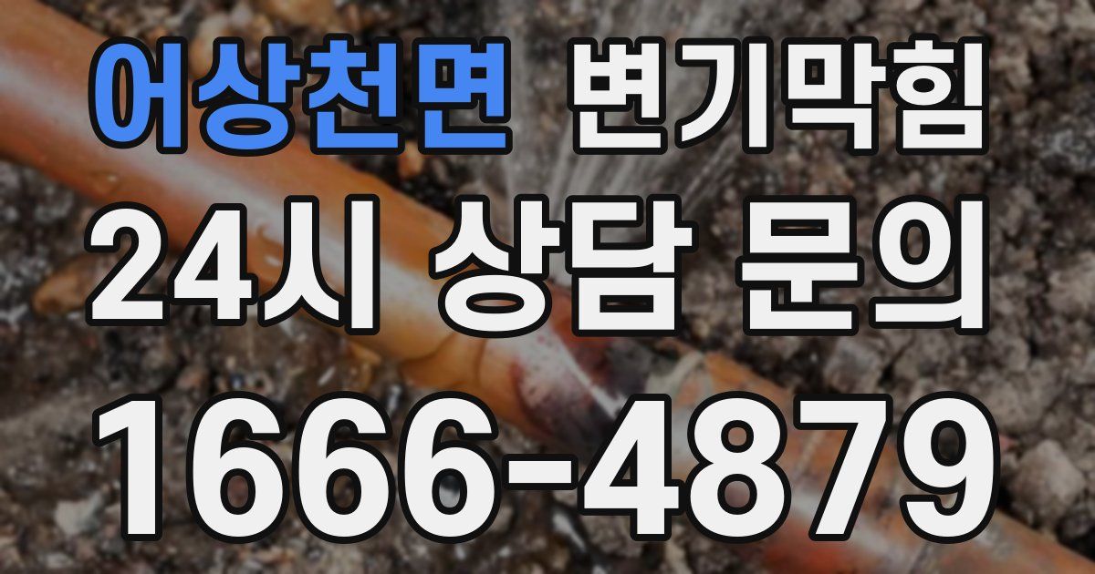 어상천면 변기