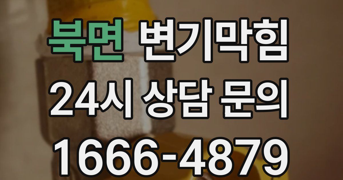 북면 변기
