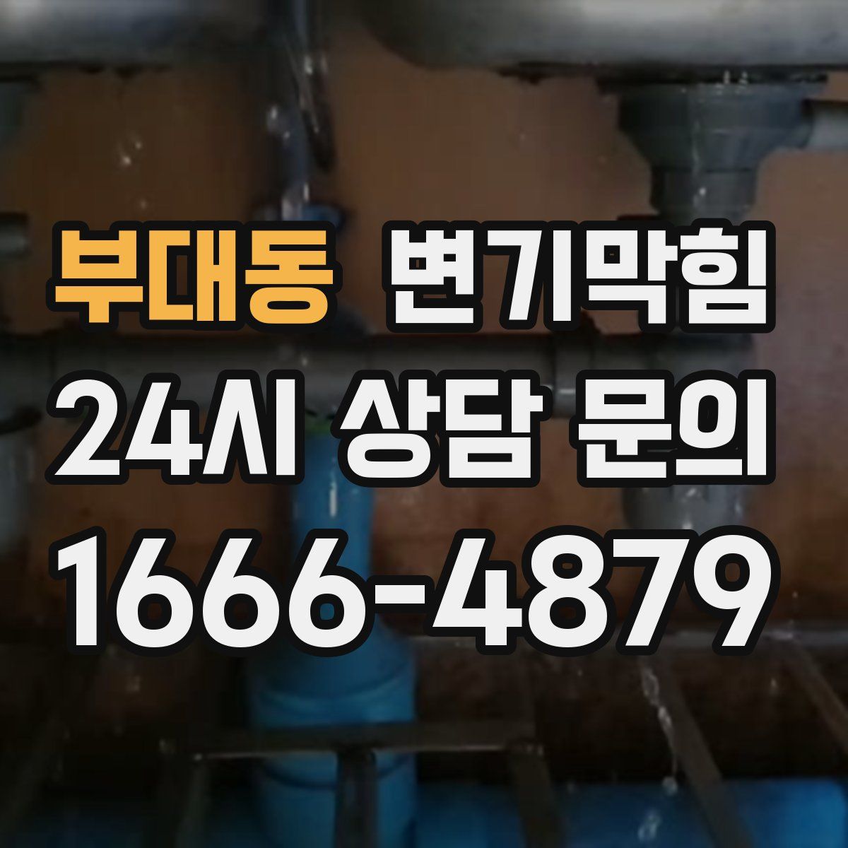부대동 변기막힘