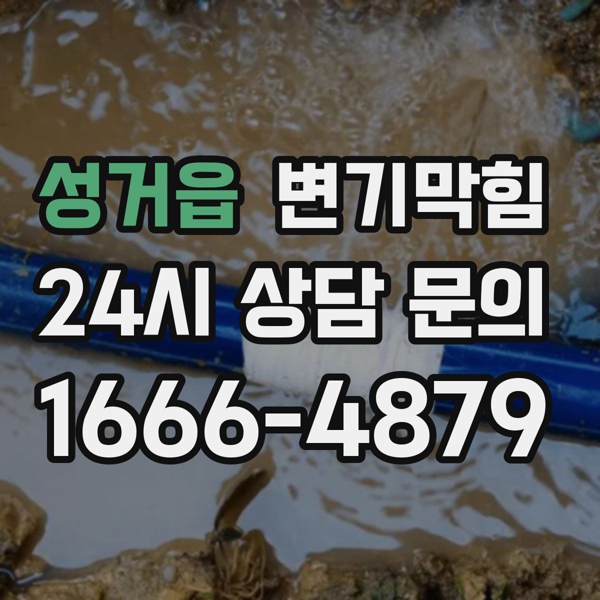 성거읍 변기막힘 아파트 사진 리포트로 확인