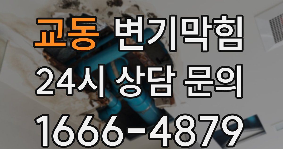 교동 변기