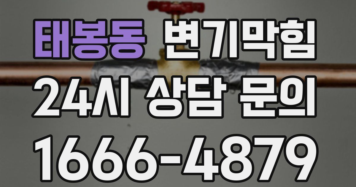 태봉동 변기