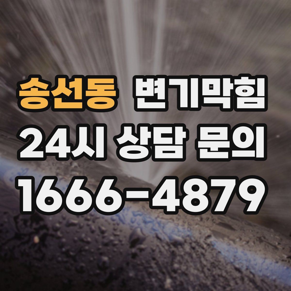 송선동 변기막힘 화장실 변기 막힘 악취 동반 시 대처
