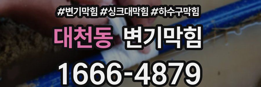 변기막힘