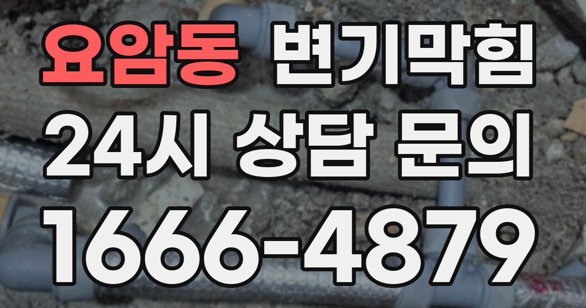 요암동 변기