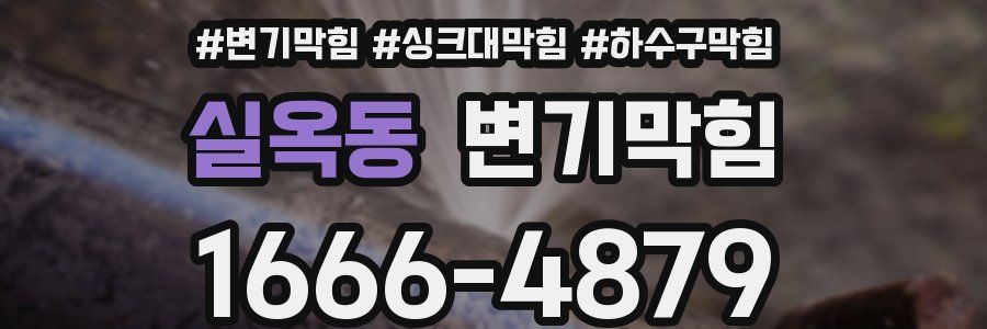 변기막힘