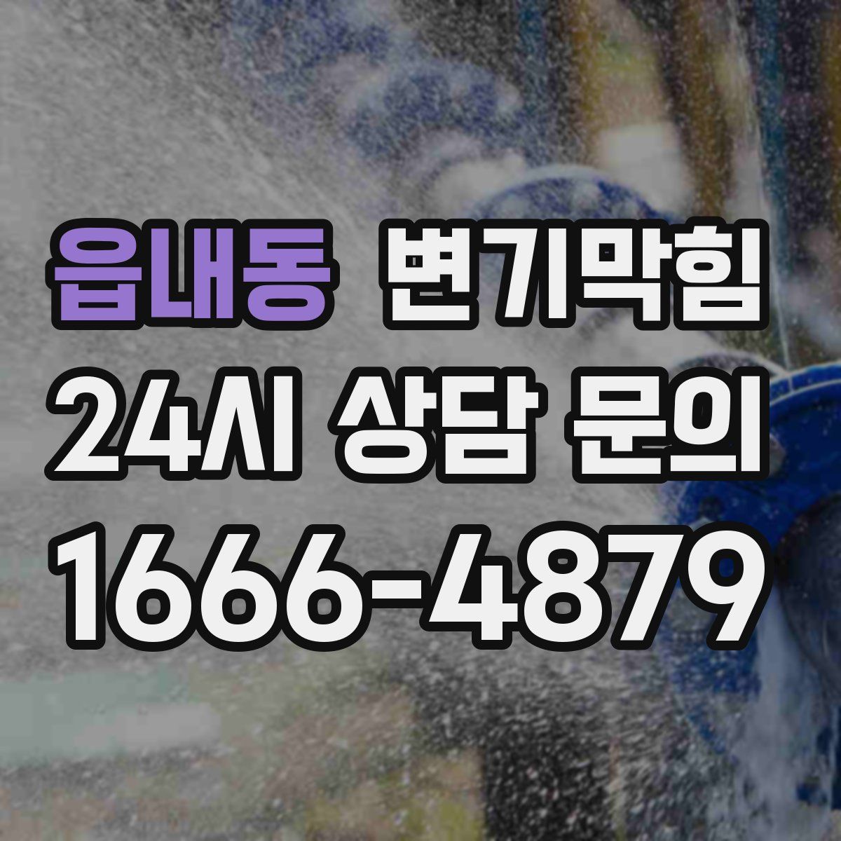 읍내동 변기막힘