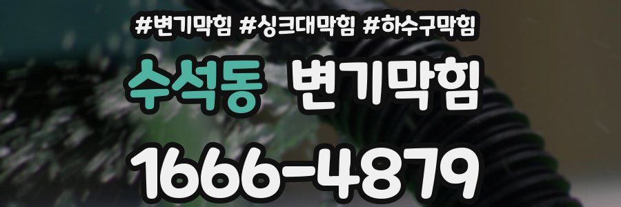 변기막힘