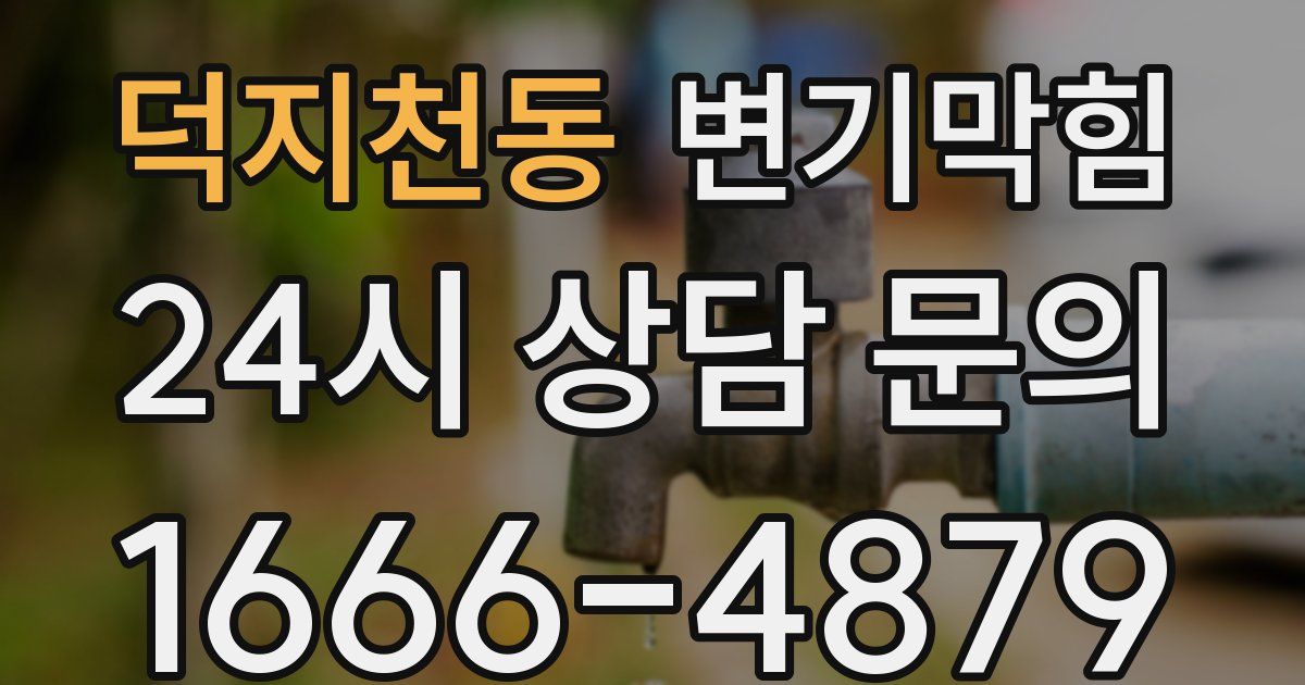 덕지천동 변기