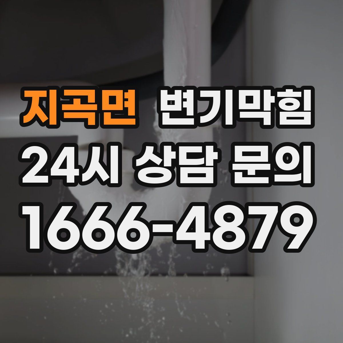 지곡면 변기막힘
