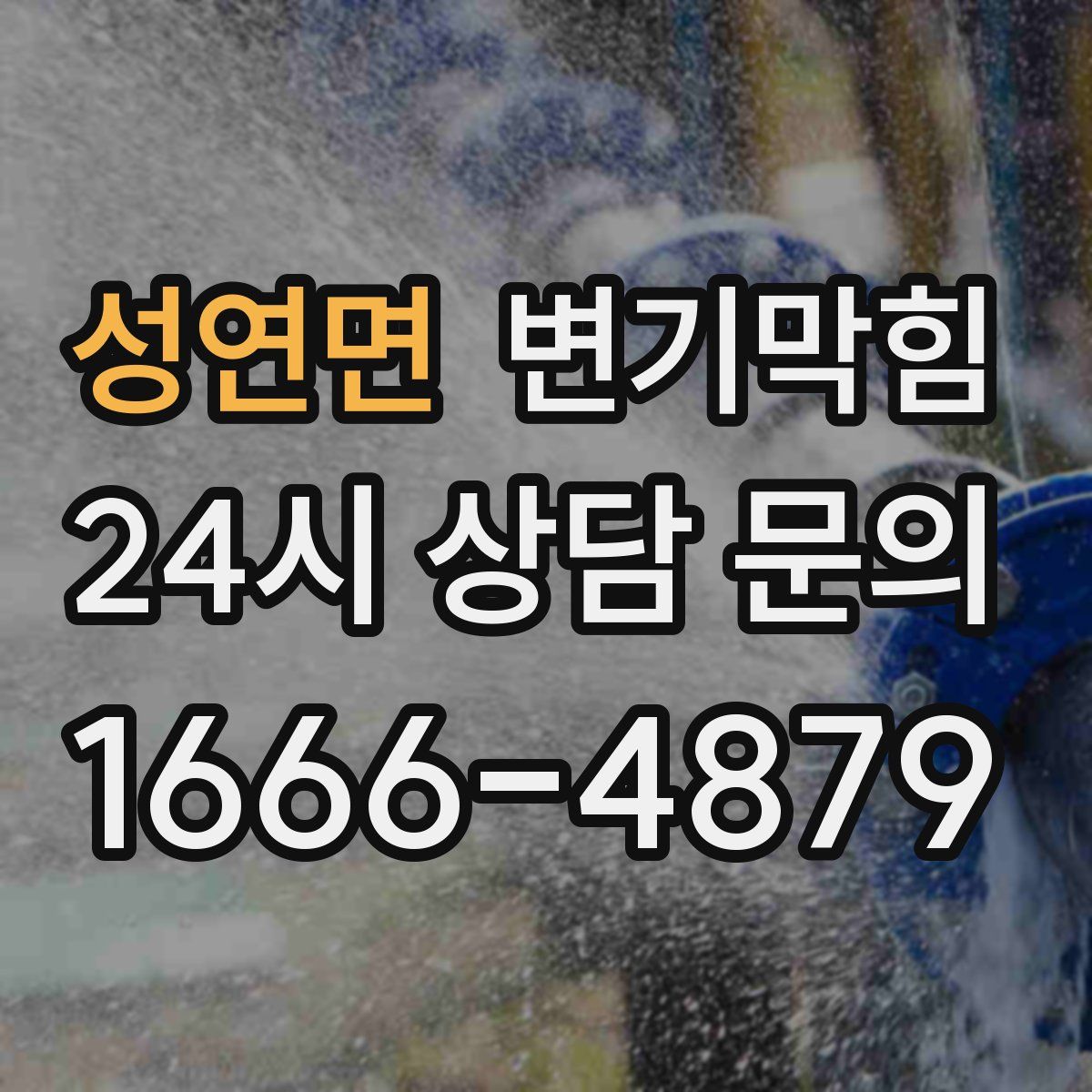 성연면 변기막힘