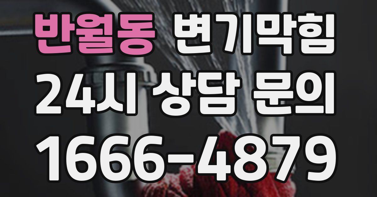 반월동 변기