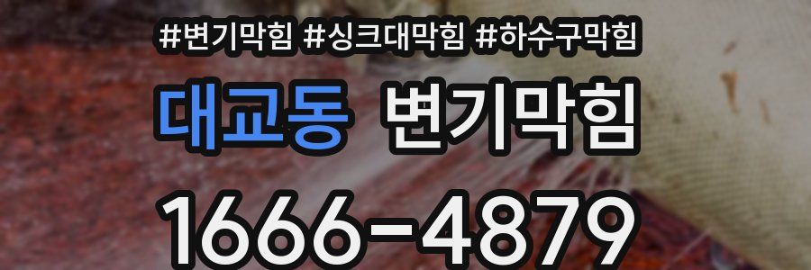 변기막힘