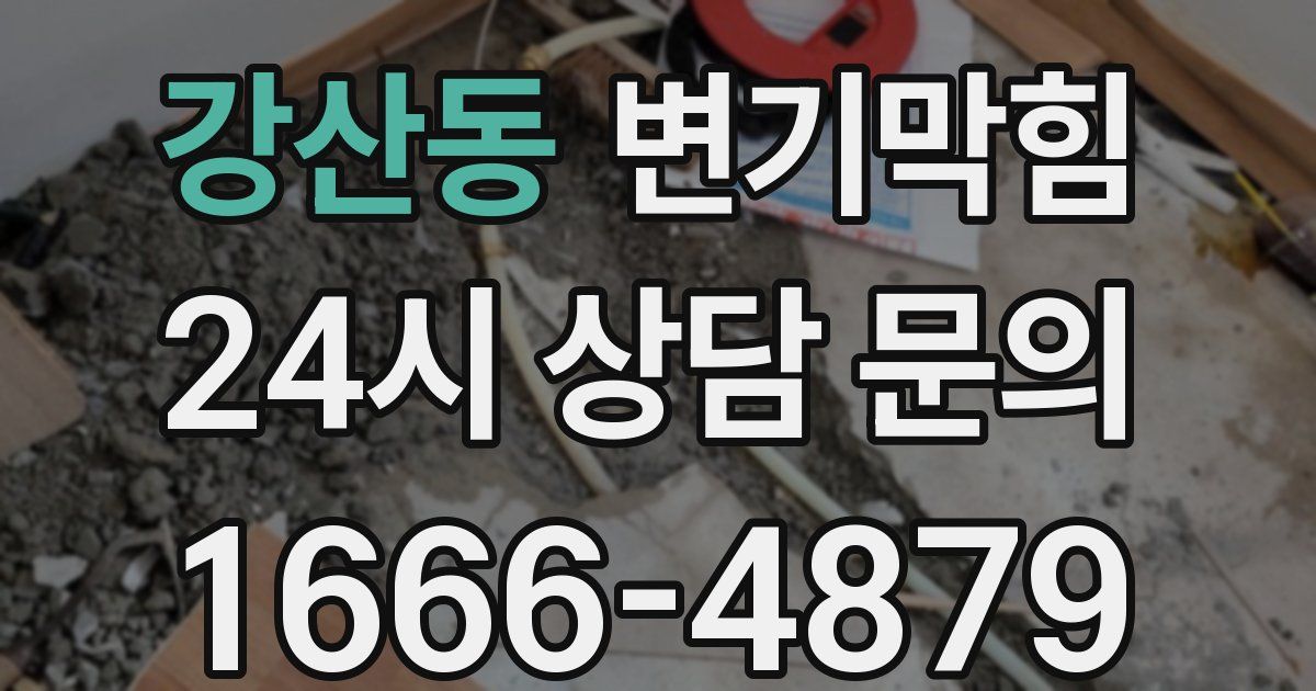 강산동 변기