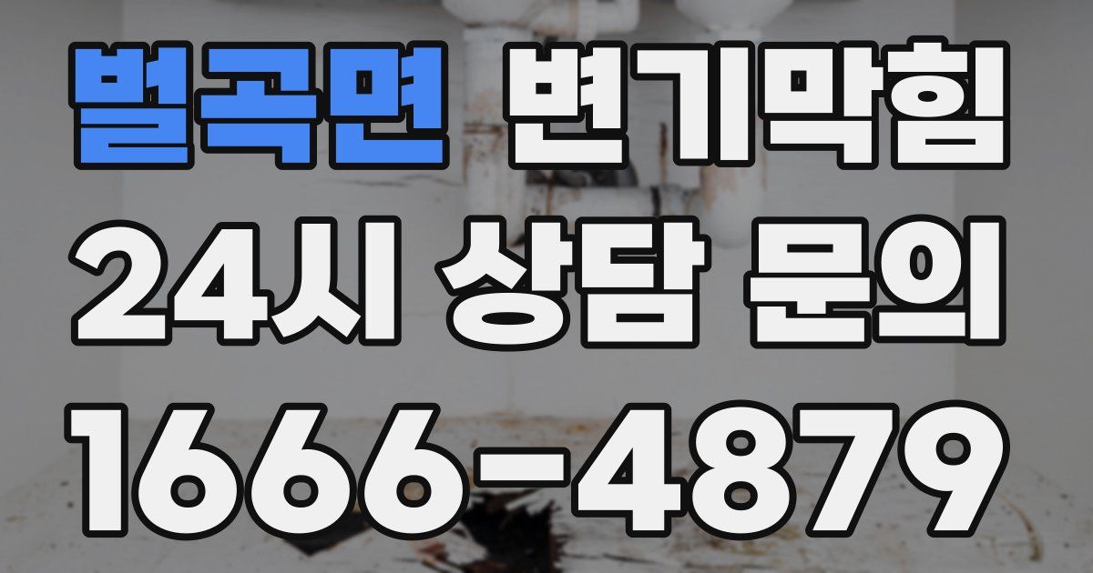 벌곡면 변기