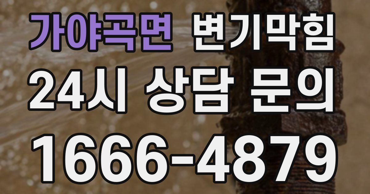 가야곡면 변기
