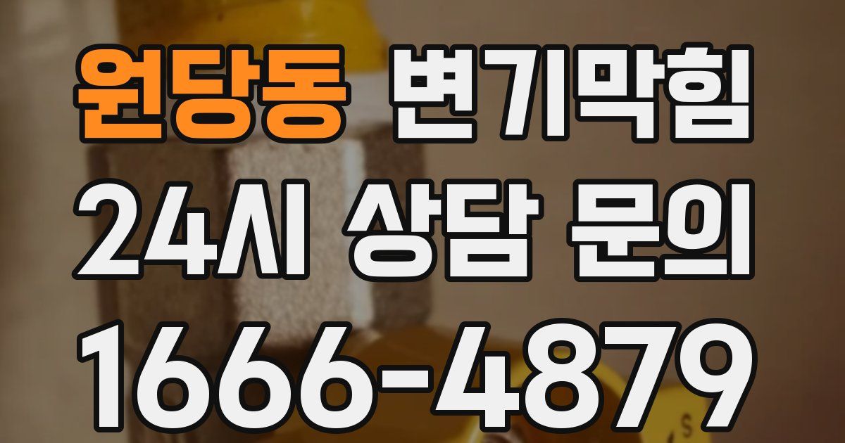 원당동 변기