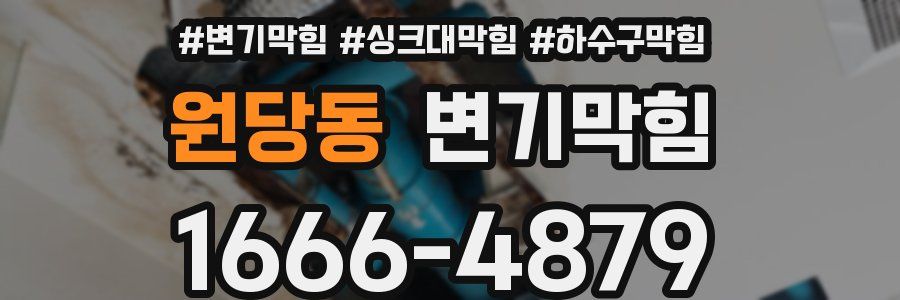 변기막힘