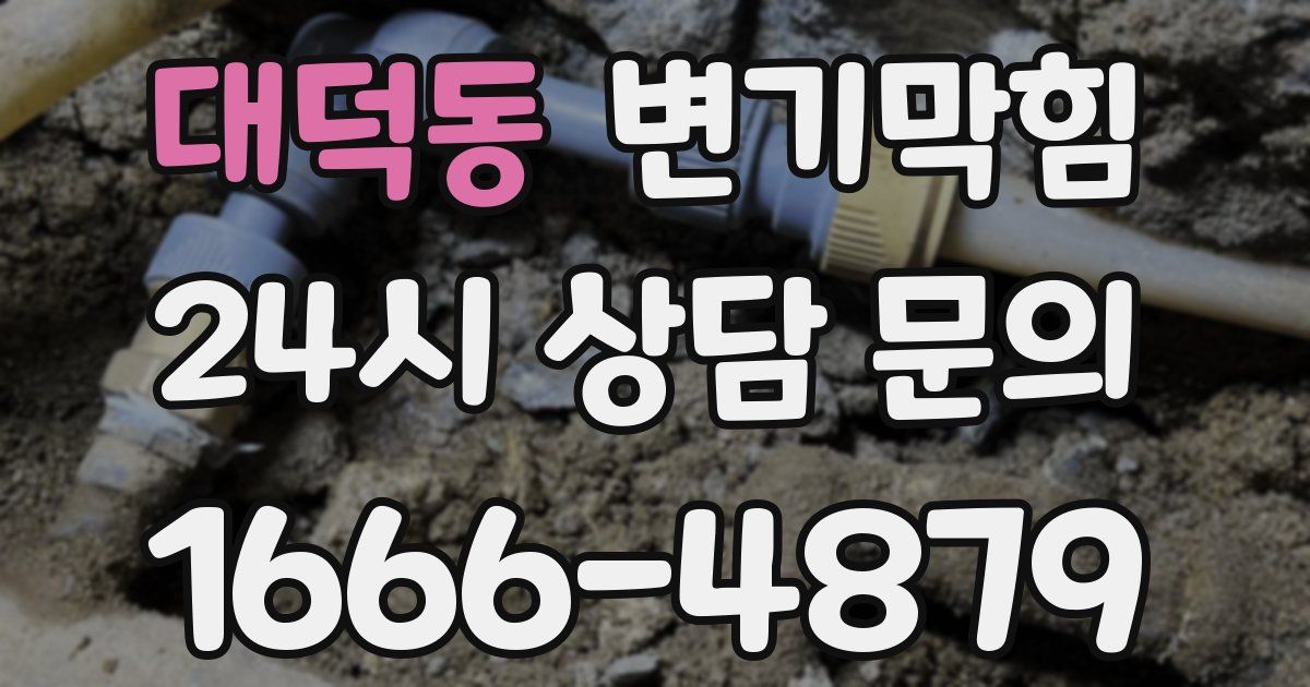 대덕동 변기