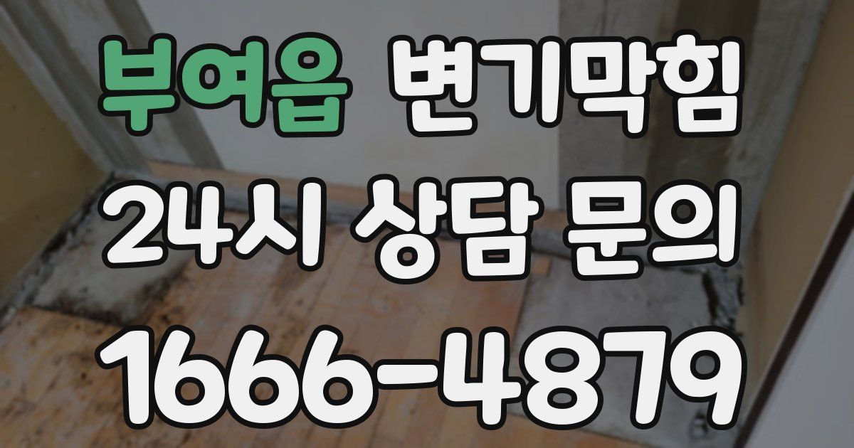 부여읍 변기