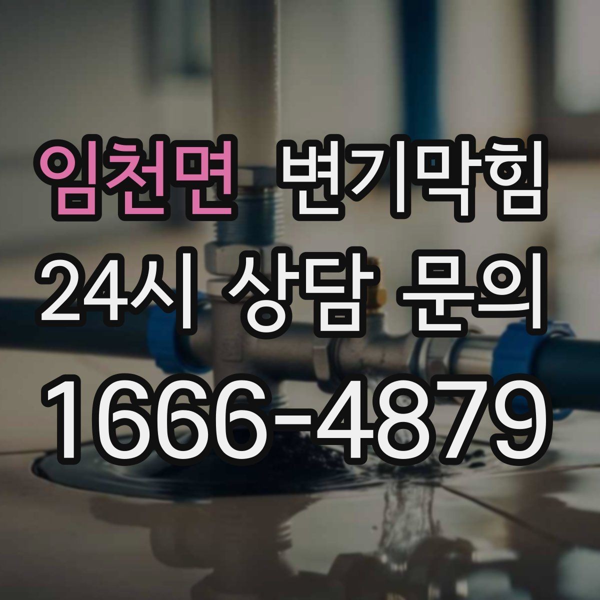 임천면 변기막힘 빌라 화장실뚫기 통기 라인 보강