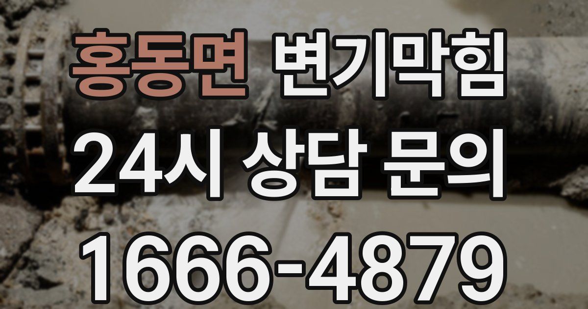 홍동면 변기